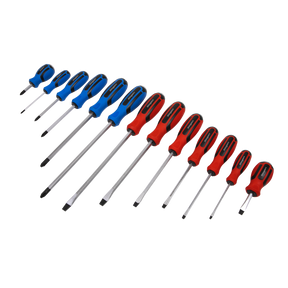 Screwdriver Set 13pc Hammer-Thru - S0754 - Farming Parts