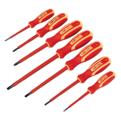 Screwdriver Set 7pc Electrician's VDE Approved - S0756 - Farming Parts