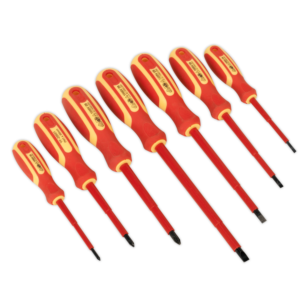 Screwdriver Set 7pc Electrician's VDE Approved - S0756 - Farming Parts