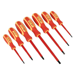 Screwdriver Set 7pc Electrician's VDE Approved - S0756 - Farming Parts