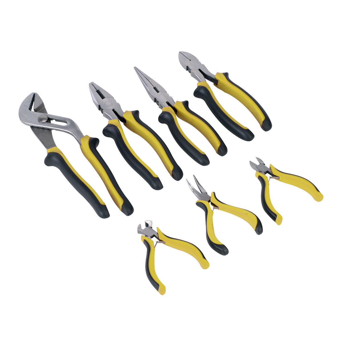 Comfort Grip Pliers Set 7pc - S0757 - Farming Parts