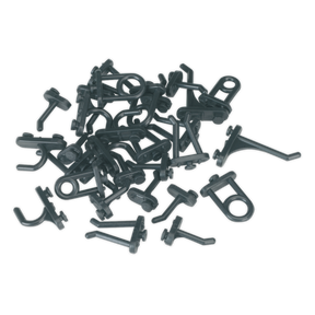 Hook Assortment for Composite Pegboard 30pc - S0766 - Farming Parts