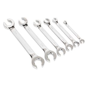 Flare Nut Spanner Set 6pc Metric - S0767 - Farming Parts