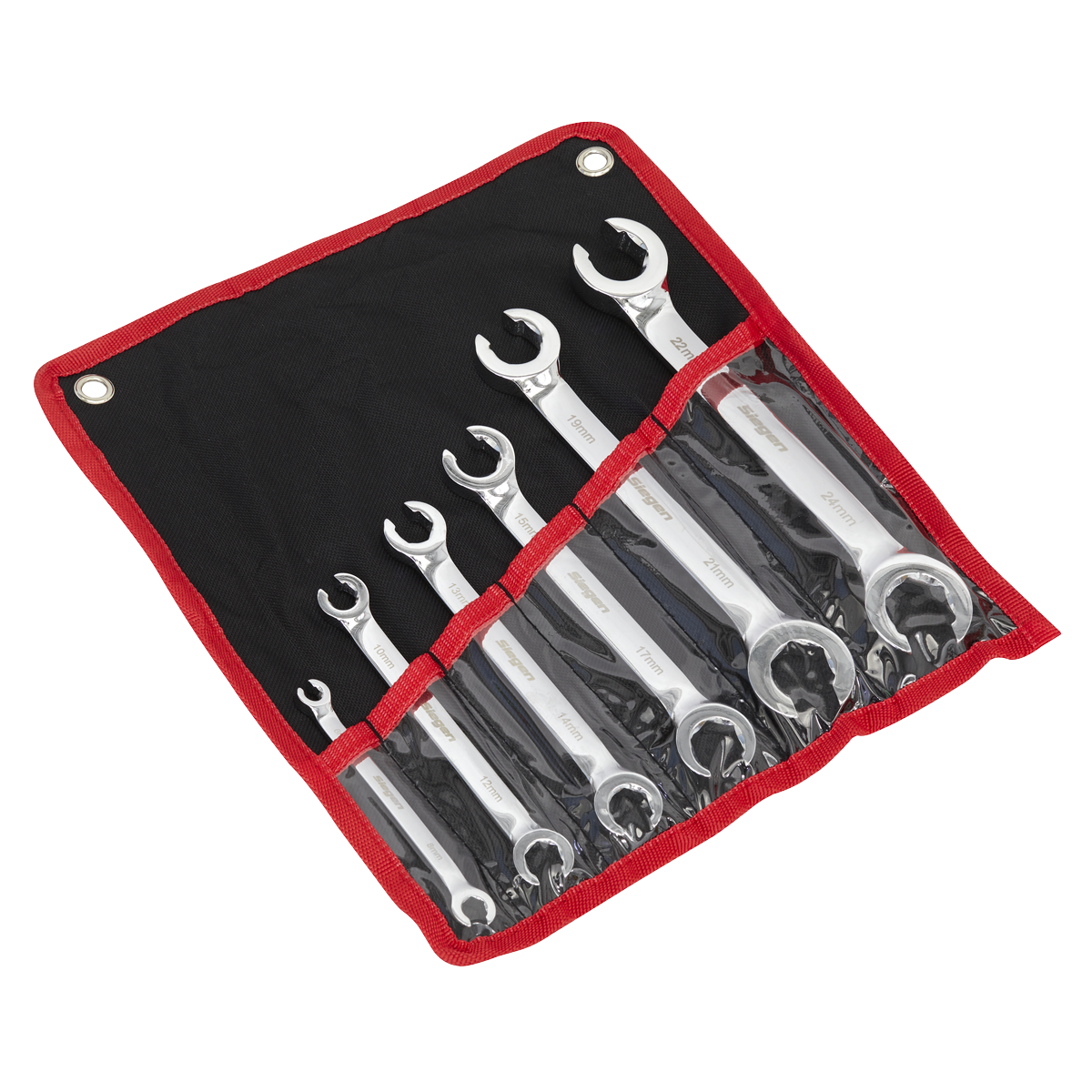 Flare Nut Spanner Set 6pc Metric - S0767 - Farming Parts