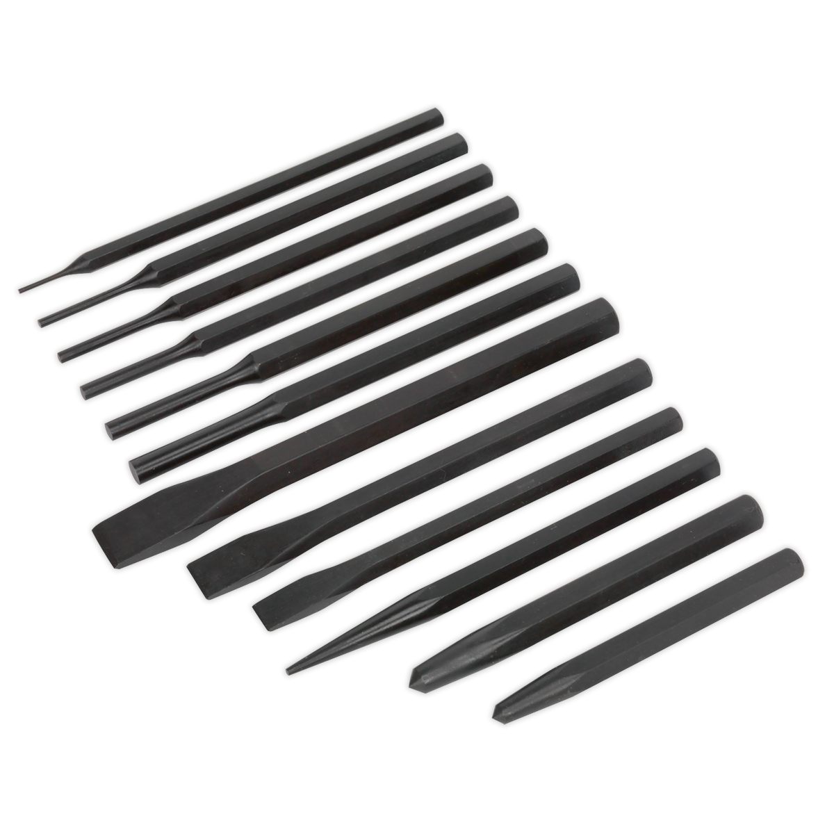 Punch & Chisel Set 12pc - S0802 - Farming Parts