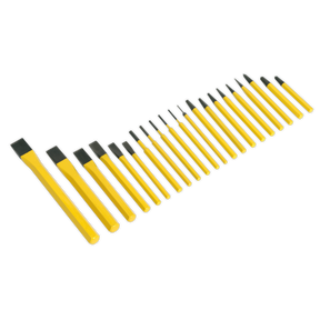 Punch & Chisel Set 21pc - S0805 - Farming Parts