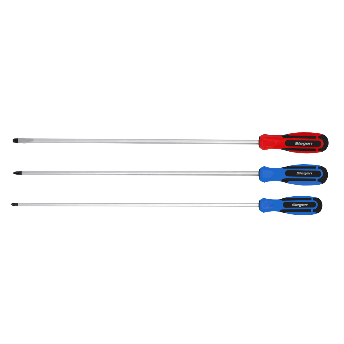 Screwdriver Set 3pc Extra-Long - S0895 - Farming Parts