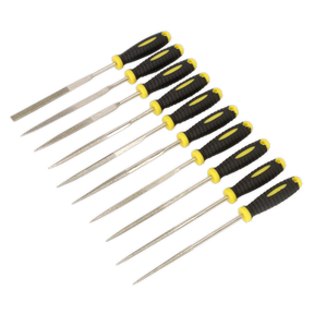 Diamond Needle File Set 10pc 100mm - S0896 - Farming Parts