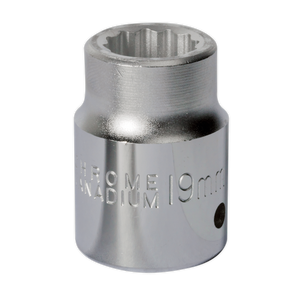 WallDrive® Socket 19mm 3/4"Sq Drive - S34/19 - Farming Parts