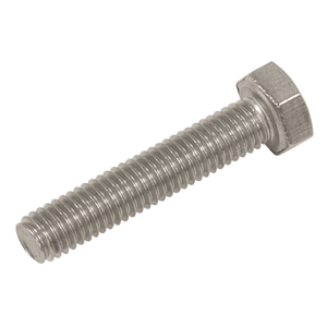 Sealey | Stainless Steel Hex Head Set Screw DIN 933 - M5 X 25 A2 - Pack of 50 - S525