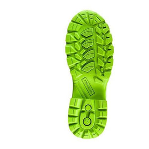 *STOCK CLEARANCE* - UK Size 6 & 7 - Buckler S5 High-Visibility Safety Wellington Boot – Grey/Green Waterproof Work Boots | BBZ8000GY/GR