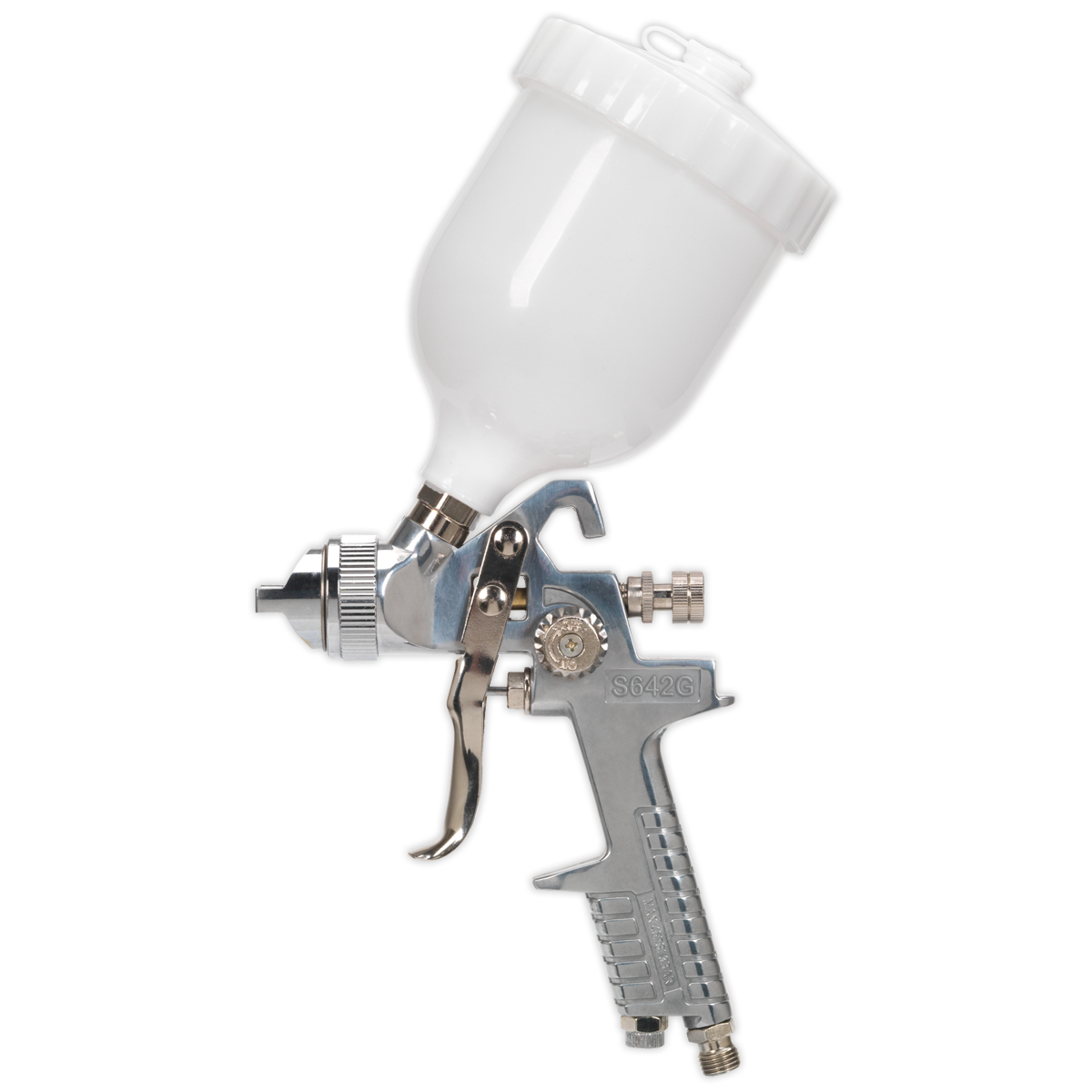 Spray Gun Gravity Feed - 1.8mm Set-Up - S642G - Farming Parts