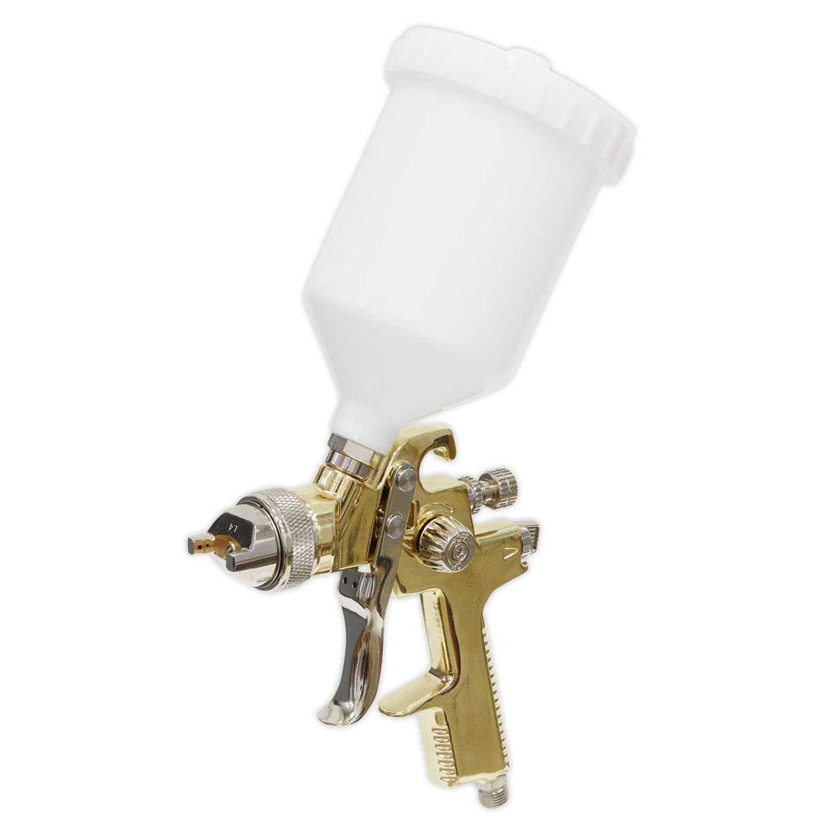 Gravity Feed Spray Gun - 1.4mm Set-Up Gold Series - S701G - Farming Parts