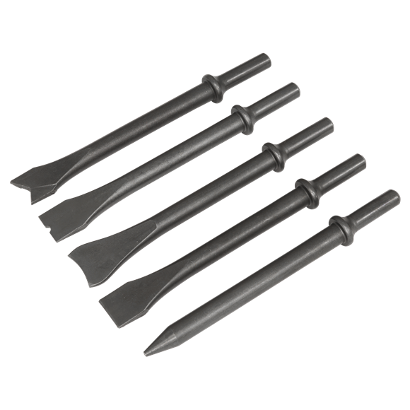 Sealey | Air Hammer Chisel Set 170mm 5pc - SA11C