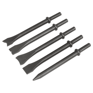 Sealey | Air Hammer Chisel Set 170mm 5pc - SA11C