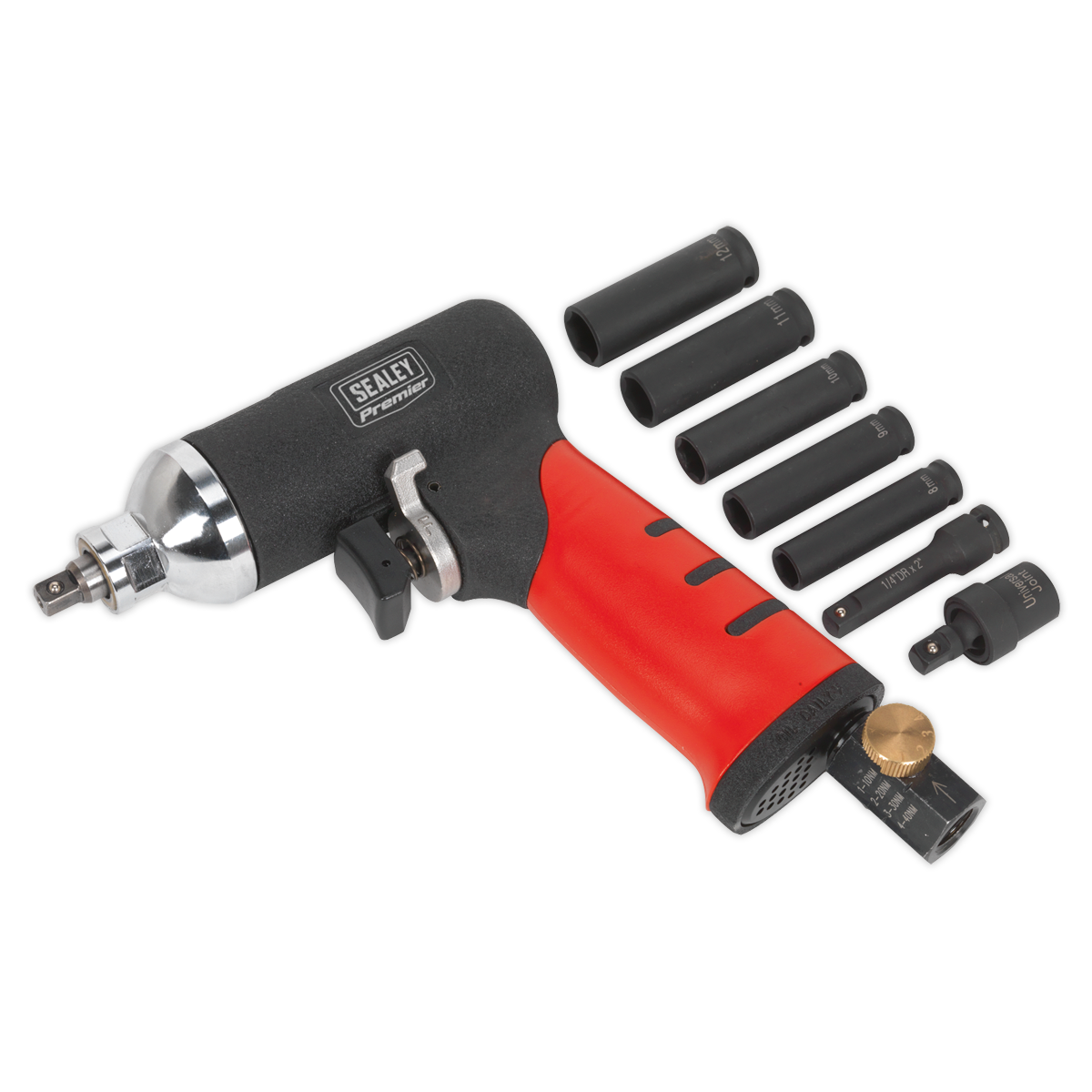 Air Impact Wrench 1/4"Sq Drive Diesel Glow Plug Kit - SA141 - Farming Parts