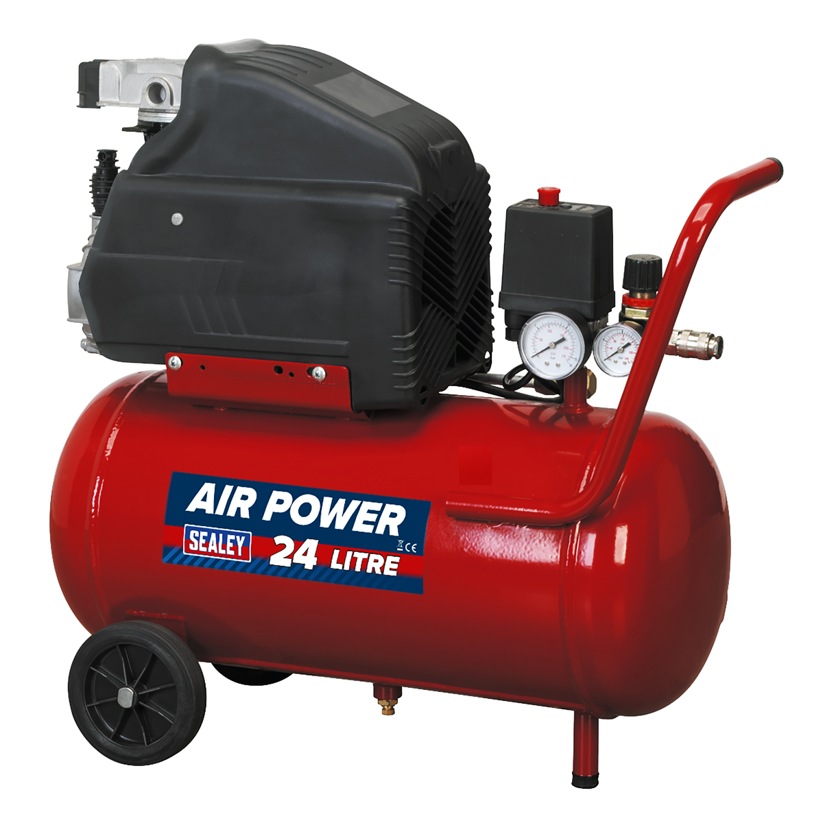 Air Compressor 24L Direct Drive 1.5hp - SA2415 - Farming Parts