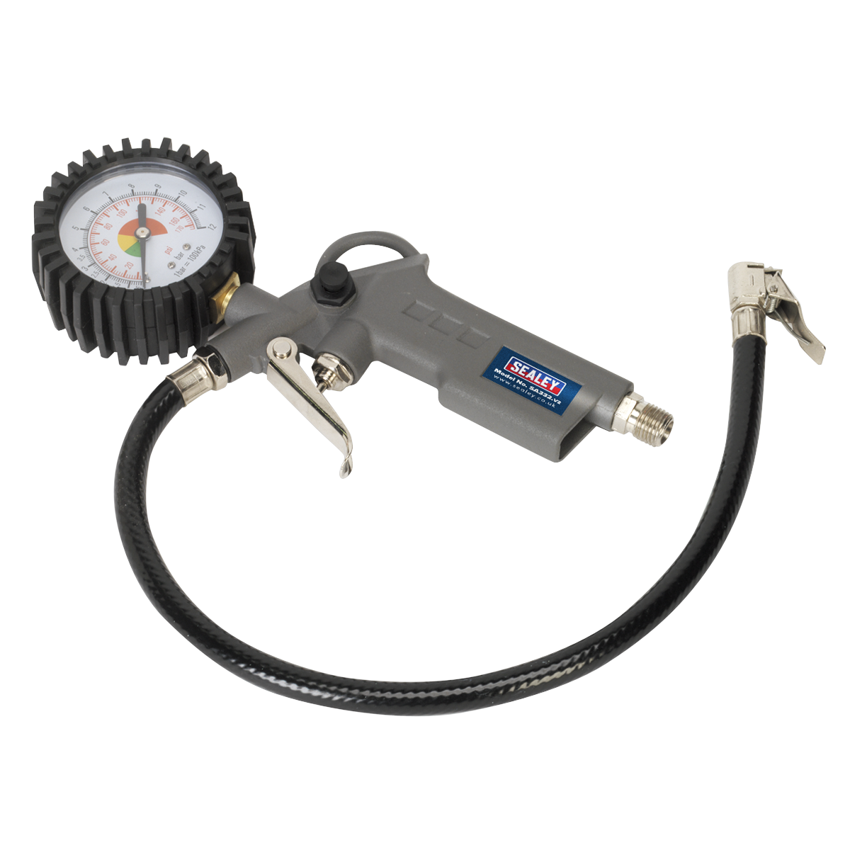 Tyre Inflator with Gauge - SA332 - Farming Parts