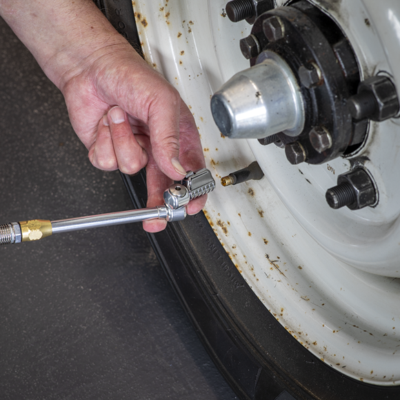 Clip-On Connector for Tyre Inflators Swivel Head - SE-SA360