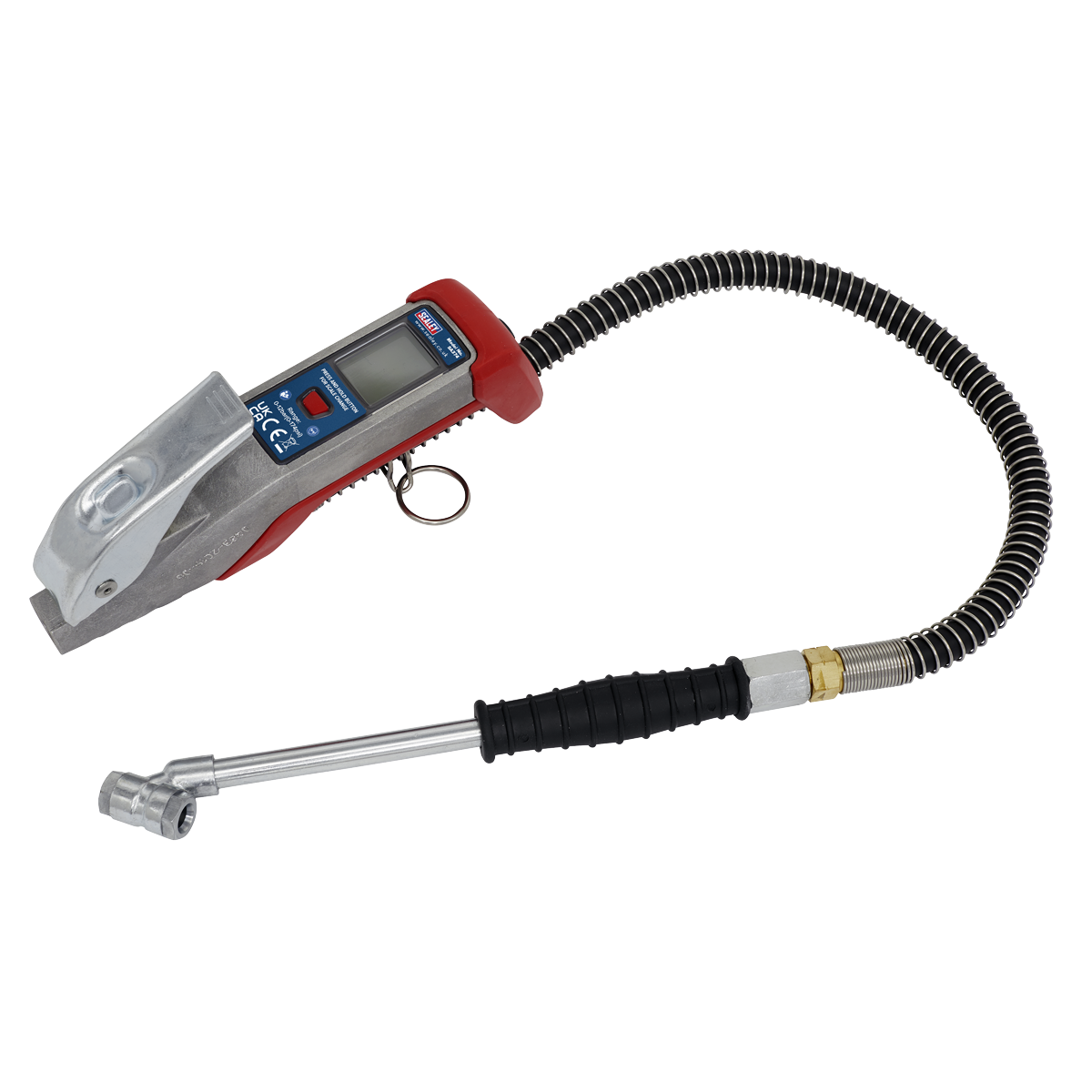 Digital Tyre Inflator 0.5m Hose with Twin Push-On Connector - SA374 - Farming Parts