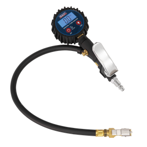 Digital Tyre Inflator with Clip-On Connector - SA400 - Farming Parts