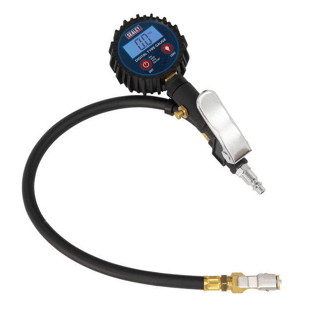 Digital Tyre Inflator with Clip-On Connector - SA400 - Farming Parts
