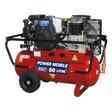 Air Compressor 50L Belt Drive Petrol Engine 4hp - SA5040 - Farming Parts