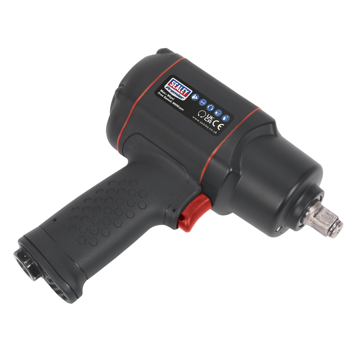 Air Impact Wrench 1/2"Sq Drive - Twin Hammer - SA6007 - Farming Parts