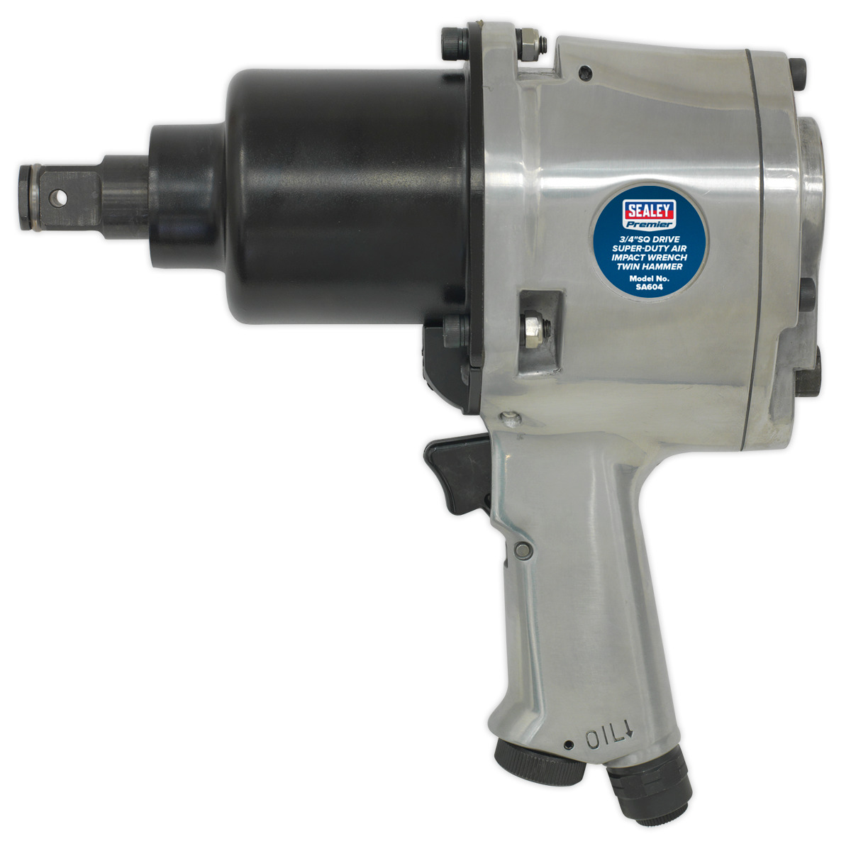 Air Impact Wrench 3/4"Sq Drive Super-Duty Heavy - Twin Hammer - SA604 - Farming Parts