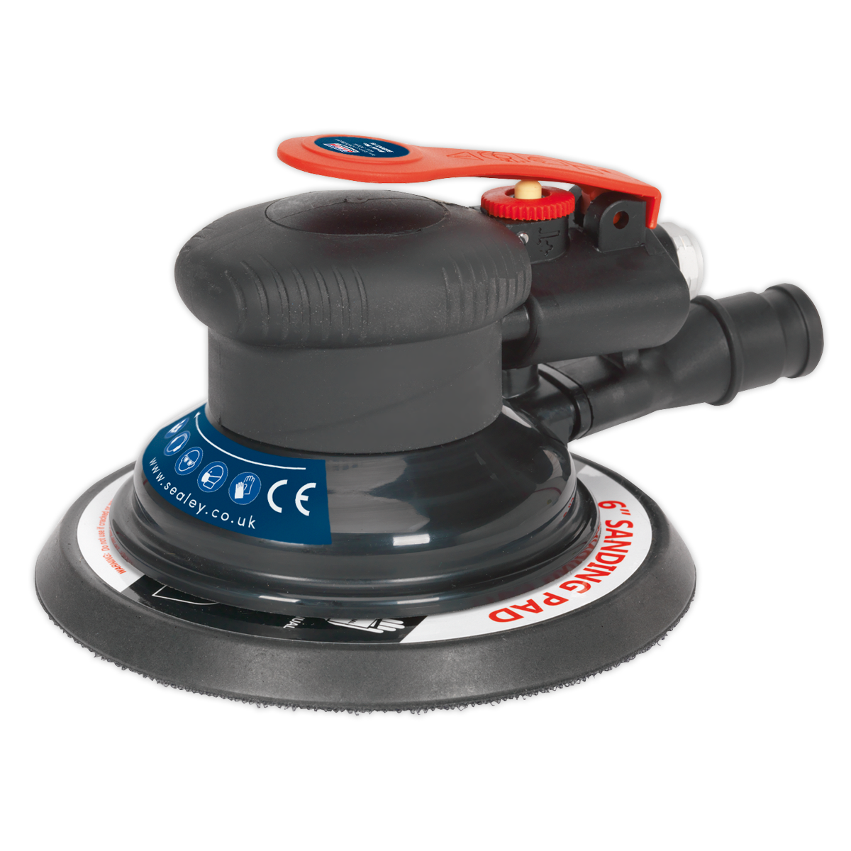 Air Palm Orbital Sander Ø150mm Dust-Free - SA801 - Farming Parts