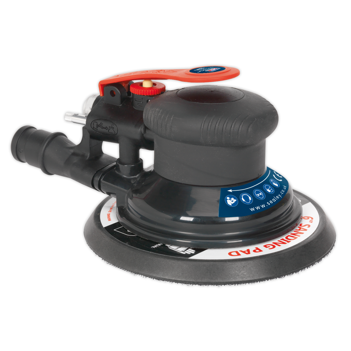 Air Palm Orbital Sander Ø150mm Dust-Free - SA801 - Farming Parts