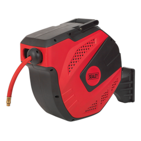 Air Hose Reel Auto-Rewind Control 15m Ø10mm ID - Rubber Hose - SA822 - Farming Parts