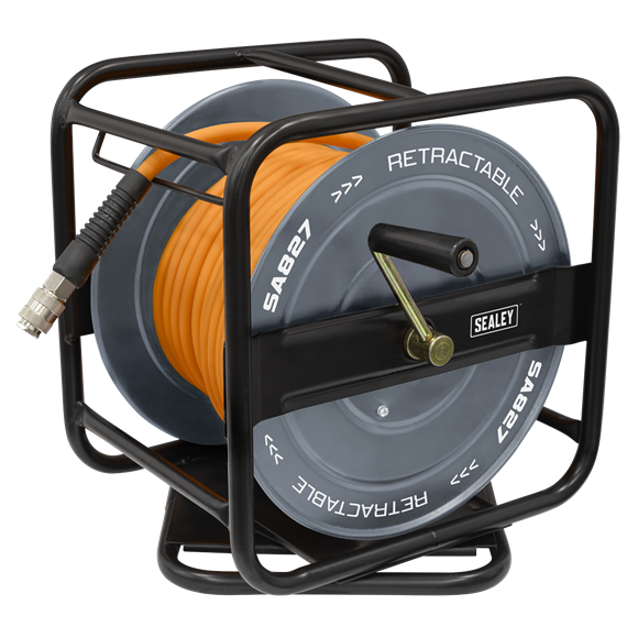 30m Swivel Air Hose Reel 6mm ID - SE-SA827