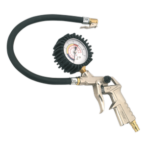 Tyre Inflator with Clip-On Connector - SA924 - Farming Parts