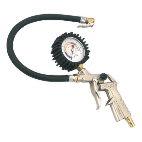 Tyre Inflator with Clip-On Connector - SA924 - Farming Parts