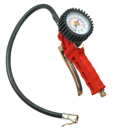 Tyre Inflator with Clip-On Connector - SA9302 - Farming Parts