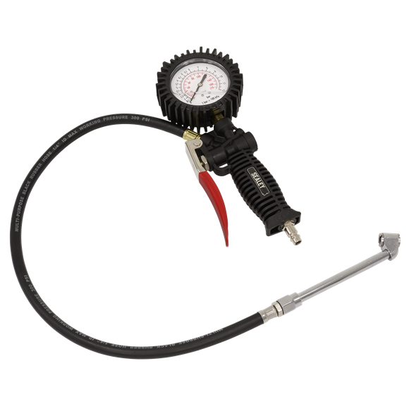 Tyre Inflator with Push-On Connector - SE-SA9314