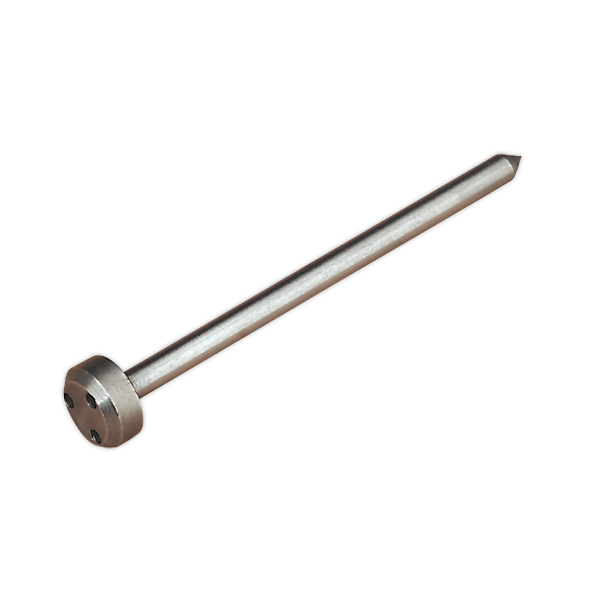 The product is a Tungsten Carbide Engraving Needle for SA96, available under Model No. SA96/03 from the brand Sealey, featuring a cylindrical metal rod with a flat, round head and three holes.