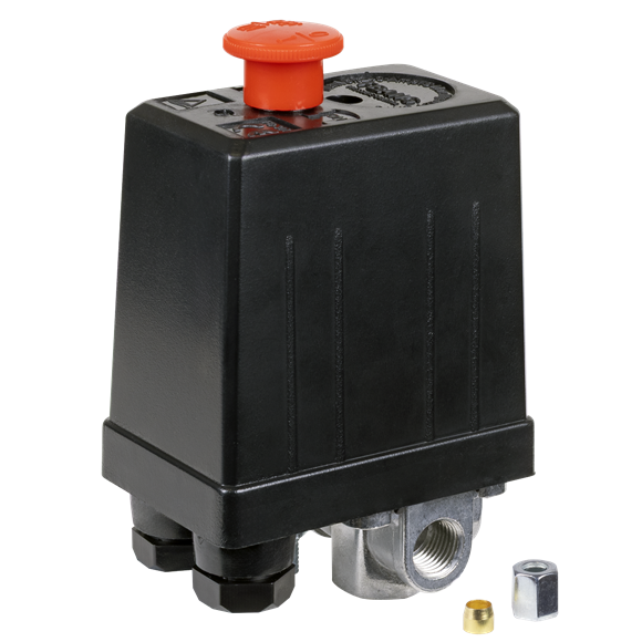 Pressure Switch with 4 x 1/4" Ports 6-8bar - SE-SAC03PS