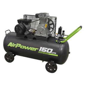 Air Compressor 150L Belt Drive 3hp - SAC15030B - Farming Parts