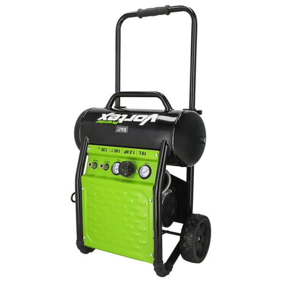 Sealey | 19L Oil Free Direct Drive Air Compressor 1.5hp - SAC1900