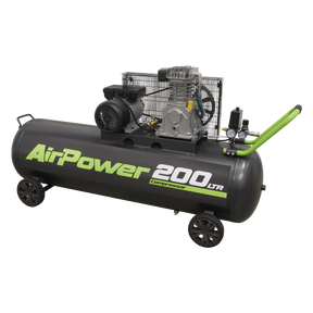 Air Compressor 200L Belt Drive 3hp - SAC20030B - Farming Parts