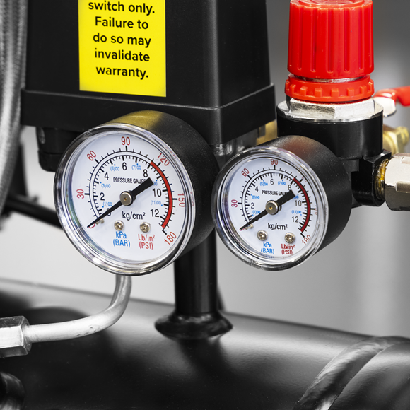 24L Low Noise Oil Free Direct Drive Air Compressor 1hp - SE-SAC2400S