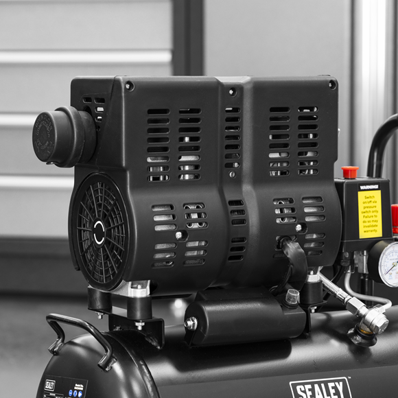 24L Low Noise Oil Free Direct Drive Air Compressor 1hp - SE-SAC2400S