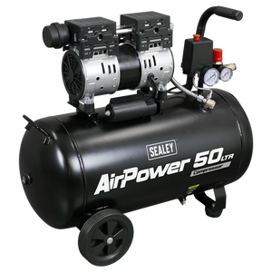 50L Low Noise Oil Free Direct Drive Air Compressor 1hp - SE-SAC5000S