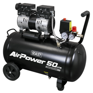 50L Low Noise Oil Free Direct Drive Air Compressor 1hp - SE-SAC5000S