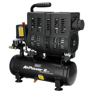6L Oil Free Low Noise Direct Drive Air Compressor 1hp - SE-SAC6000S