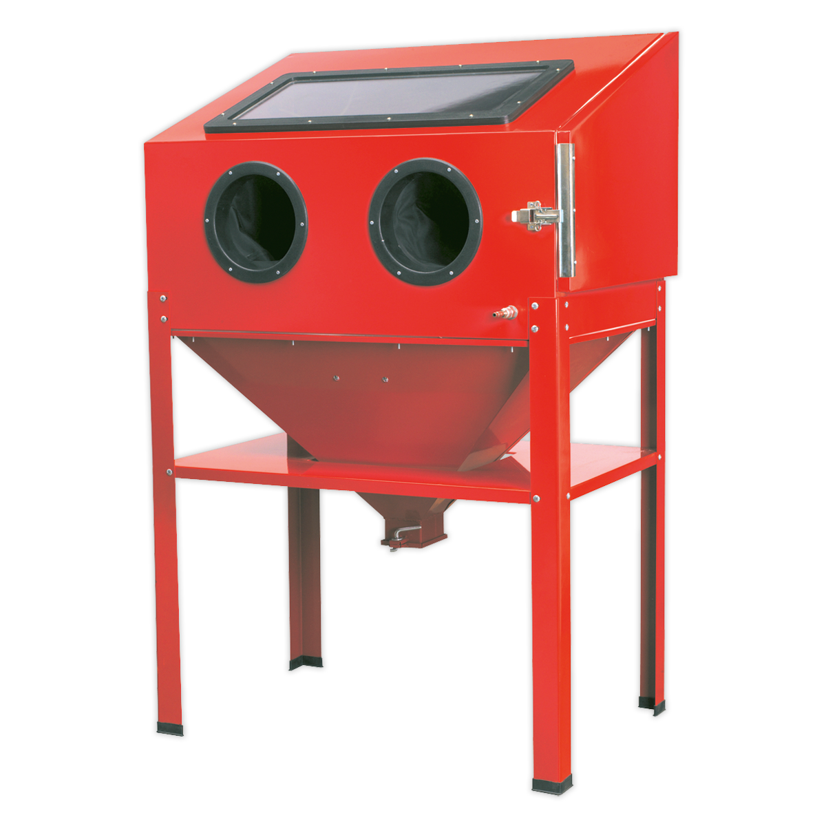 Shot Blasting Cabinet 890 x 570 x 1380mm - SB973 - Farming Parts