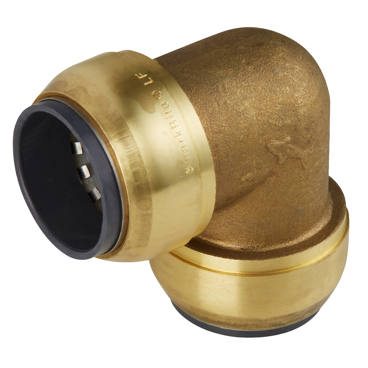 Here is a revised version of the sentence using the provided product data:

The SharkBite® Equal Elbow Ø15mm - SBA15EE by Sealey is a high-quality 90° elbow with a push-to-connect fitting, perfect for pipe connections at a right angle. Made with durable brass and compatible with SharkBite Air Supply systems.