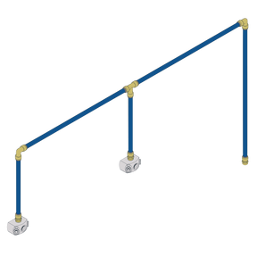 Sharkbite® 12m 2-Drop Air Supply System Kit - SBAKIT2 - Farming Parts